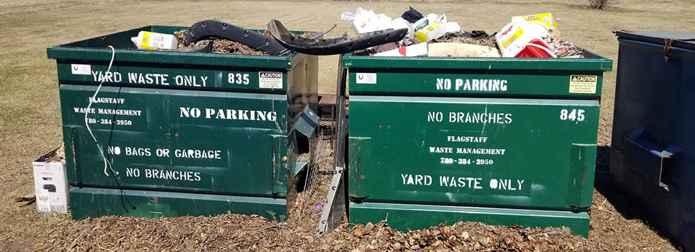 compost bins in strome